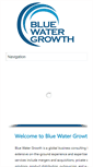 Mobile Screenshot of bluewatergrowth.com